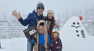 許願看雪旅遊第三天の雪白大地