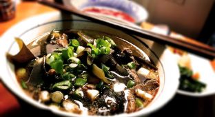 海帶牛肉湯~佐高粱