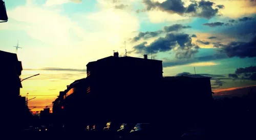 風雨過後的屏東，天空依然美麗啊...不知道今晚月亮賞不賞臉