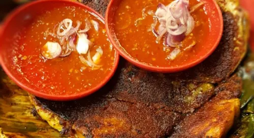 檳城美食系列-東海岸燒魚燒烤魔鬼魚