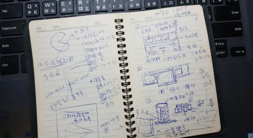 一本本裝滿記憶的小本子