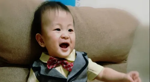 9個月了，有時希望他快點長大，有時又希望時間慢一點。