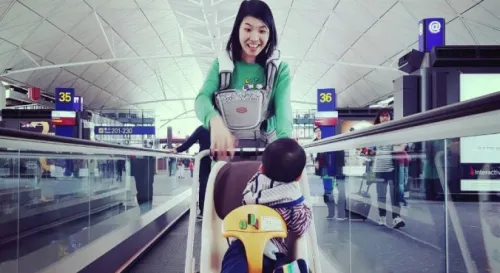 從香港轉機回台灣我的過年假期正式結束