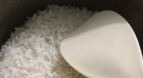 沒有大同電鍋的日子，煮白飯。