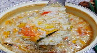 紅藜番茄南瓜鹹粥