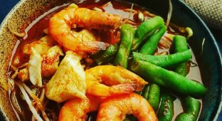 假日就是該吃咖哩麵