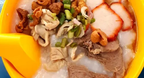 檳城美食系列-檳城豬腸粥