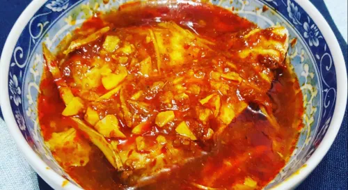 簡單的開胃菜，亞三魚。