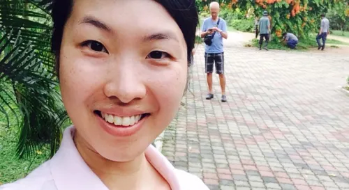 起床第一件事到Botanical Garden報到，走2圈跑2圈