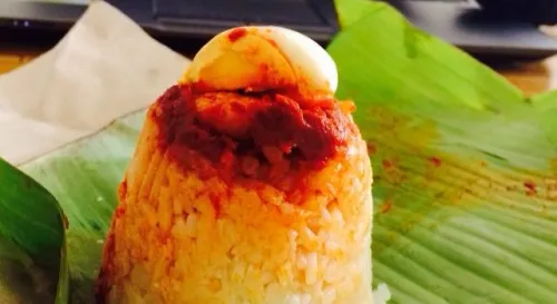 Having my luxury lunch