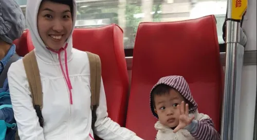 值得記錄的一天，今天打預防針竟然沒哭_，是皮太厚