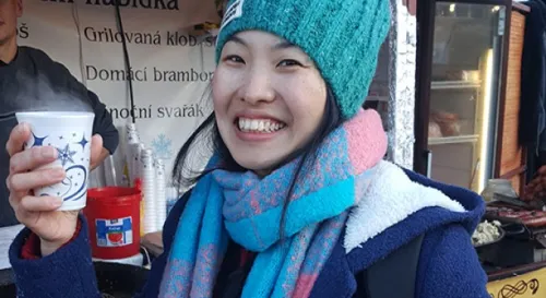 捷克-百威城的早晨