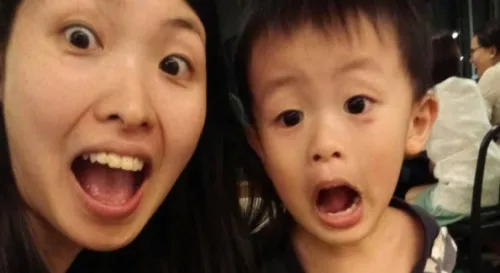 母子倆偶爾單獨約會也不錯