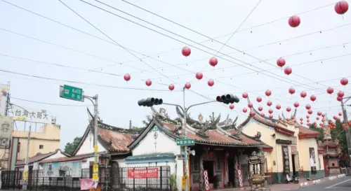 六堆天后宮，這裡曾是家鄉最熱鬧的地方。