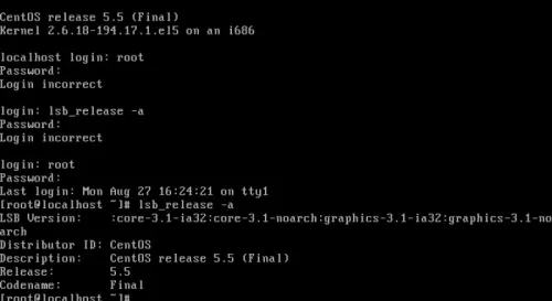 Linux下查看版本號指令