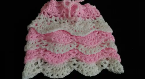 外婆給5G綠綠編織的毛線小短裙