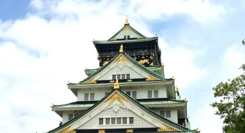 到大阪城天守閣拜見豐臣秀吉
