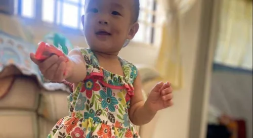 我們家5G終於看起來像女孩樣了