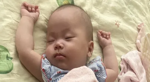 可愛的吉寶貝，祝妳滿四個月，平安