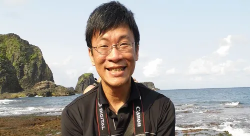 台東外海、太平洋中的海島【綠島】。