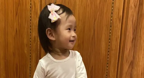 年底要準備當小花童