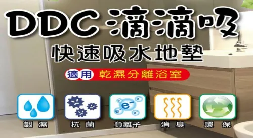 [必敗] 居家必備好物之超神奇DDC滴滴吸珪藻土快速吸水地墊！