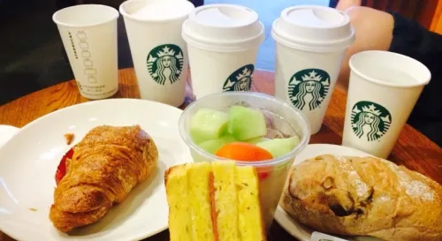 來星巴客吹冷氣