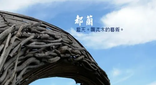 都蘭-漂流木的藝術。