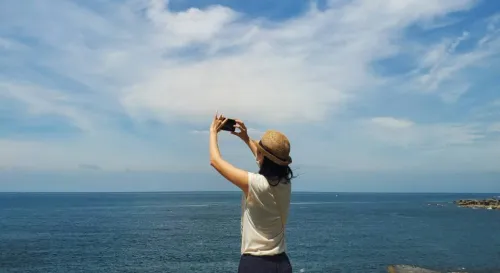 北海岸蔚藍的好心情