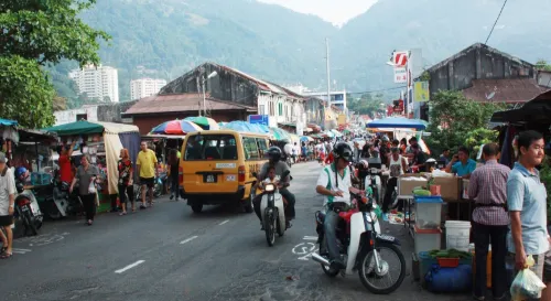 亞依淡市場一角