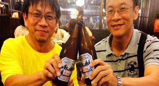 行程第3天高山櫻庵，今天的晚餐飛驒牛涮涮鍋料理。