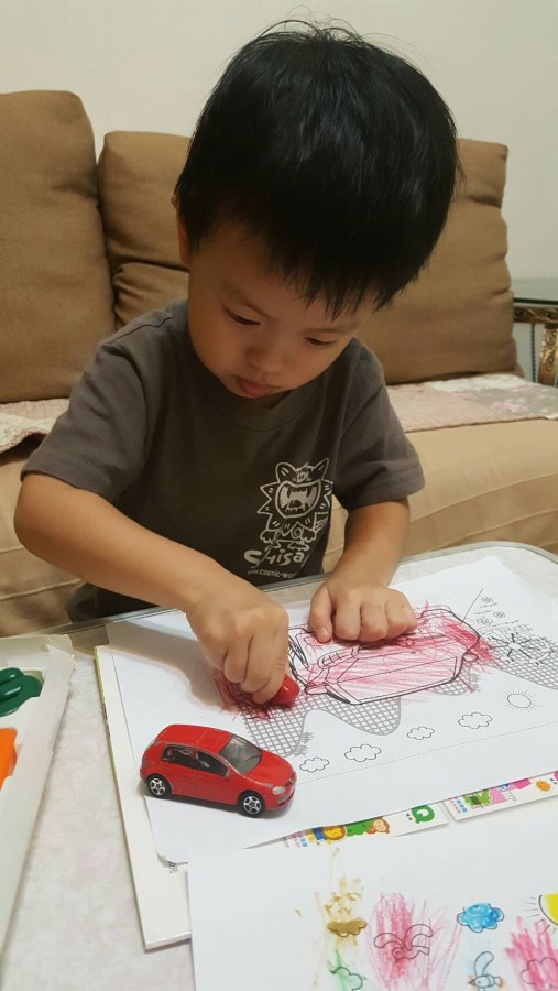 兒子今天被幼稚園老師抱怨了