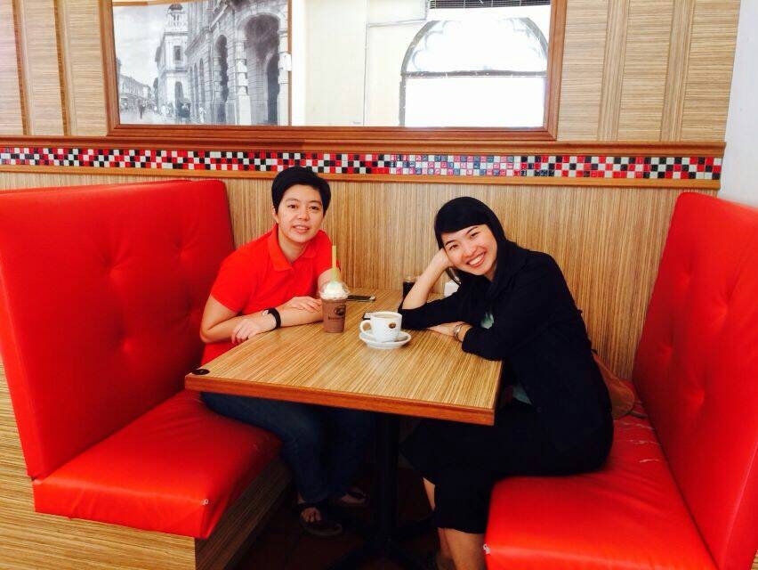 Enjoy kopi time while waiting for passport Enjoy kopi time while waiting for passport